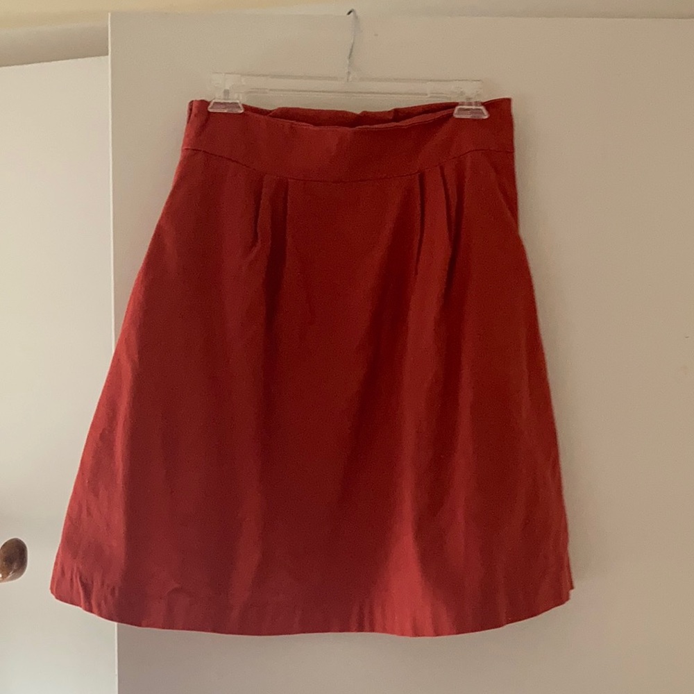 EmersonMade / Emerson Fry red cotton skirt
